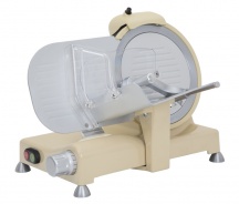 R.G.V. 90448 Affettatrice Professionale in Alluminio Avorio Luxury 25 Ivory Edition