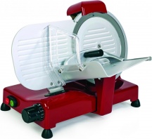 R.G.V. 90917 Affettatrice Professionale Lama 25 cm Inox 140 watt Rosso Vintage 250