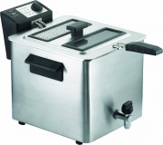 R.G.V. FRYTYPE8 Friggitrice Elettrica 8 Litri 2500 Watt Termostato Regolabile