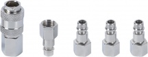 RIBIMEX PRACR05B Kit Raccordi Rapidi 5 Pezzi