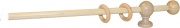 ROSSI GROUP BASTONE_23MM_NAT Bastone tenda a strappo � 23 mm Lunghezza 240 cm Naturale