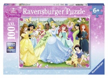 Ravensburger 10570 Principesse Disney Puzzle 100 Pezzi per Bambini da 6+ Anni