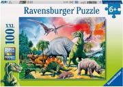 Ravensburger 10957 Dinosauri Puzzle 100 Pezzi per Bambini da 6+ Anni