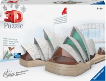 Ravensburger 11243 Sydney Opera House Puzzle 3D 216 Pezzi per Bambini da 8+ Anni