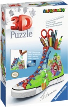 Ravensburger 11267 Super Mario Sneaker Portapenne Puzzle 3D 108 Pezzi Per Bambini 8+