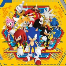 Ravensburger 1133 Sonic 3 Puzzle da 49 Pezzi per Bambini da 5+ Anni