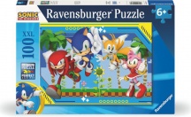 Ravensburger 1134 Sonic Puzzle XXL 100 Pezzi per Bambini da 6+ Anni