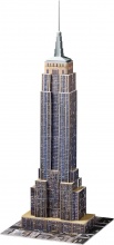 Ravensburger 12553 Empire State Building Puzzle 3D 216 Pezzi Per Bambini da 10+ Anni