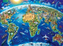 Ravensburger 12722 Vista DallAlto Puzzle 200 Pezzi per Bambini da 8+ Anni
