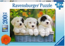 Ravensburger 12765 Trio Di Cuccioli Puzzle 200 Pezzi per Bambini da 8+ Anni