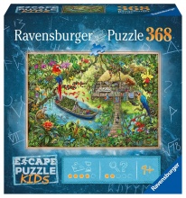 Ravensburger 12934 Spedizione Nella Giungla Puzzle 368 Pezzi per Bambini da 9+ Anni