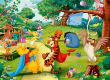 Ravensburger 12997 Winnie The Pooh Puzzle 100 Pezzi per Bambini da 6+ Anni