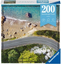 Ravensburger 13306 Beachroad Puzzle 200 Pezzi per Bambini da 8+ Anni