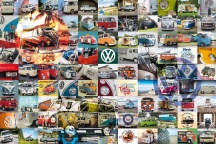 Ravensburger 16018 99 VW Bulli Moments Puzzle 3000 Pezzi Per Bambini da 14+ Anni