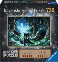 Ravensburger 164349 Il Branco Di Lupi Puzzle 795 Pezzi Per Bambini da 12+ Anni