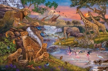 Ravensburger 16465 Il Regno Animale Puzzle 3000 Pezzi per Bambini da 14+ Anni