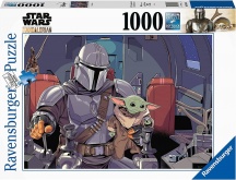 Ravensburger 16565B The Mandalorian Puzzle 1000 Pezzi per Bambini da 14+ Anni