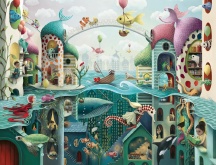 Ravensburger 16823 Se I Pesci Potessero Camminare Puzzle 2000 Pezzi per Bambini 14+