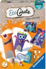 Ravensburger 18144 Ecocreate Midi Monster Games Gioco Creativo per Bambini da 6+ Anni