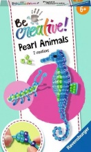 Ravensburger 18428 Be Creative Mini Animali di Perline Cavalluccio Marino Creativo 6+