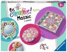 Ravensburger 18446 Be Creative Maxi Mosaic Gioco Educativo per Bambini da 8+ anni