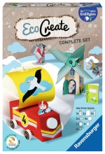 Ravensburger 18449 EcoCreate Midi: Sperimenta le Energie Rinnovabili Gioco Creativo 6+