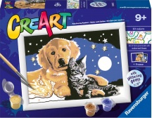 Ravensburger 200450 CreArt Serie E: Cielo stellato da Dipingere Gioco Creativo 9+ Anni