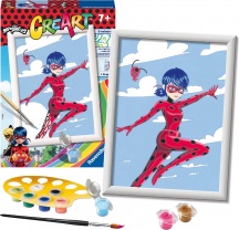 Ravensburger 201327 CreArt Serie E: Miraculous da Dipingere Gioco Creativo 7+ Anni