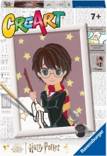 Ravensburger 201365 CreArt Harry Potter Colora dai Numeri Dipingere Gioco Creativo 7+