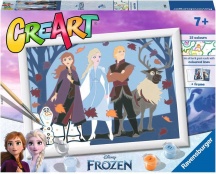 Ravensburger 201761 CreArt Serie D: Frozen Dipingere Gioco Creativo Per Bambini 7+