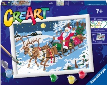Ravensburger 20264 CreArt Serie D: La consegna dei Regali Dipingere Creativo 7+ Anni
