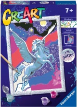 Ravensburger 20267 CreArt Serie D: Pegaso Scintillante da Dipingere Gioco Creativo 7+