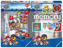 Ravensburger 20983 Memory Paw Patrol Multipack con Puzzle 25-36-49 Pezzi 4+