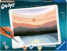 Ravensburger 23515 CreArt Paesaggio Minimalistico da Dipingere Gioco Creativo 12+ Anni