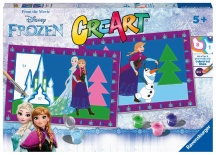 Ravensburger 23555 CreArt Serie Junior: Disney Frozen da Dipingere Gioco Creativo 5+
