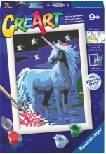Ravensburger 23566 CreArt Serie E: Magico Unicorno Kit Pittura Gioco Educativo 7+