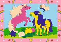 Ravensburger 23701 CreArt Serie Junior: Pony Kit contiene 2 tavole Gioco Creativo 5+