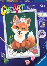 Ravensburger 23725 CreArt Serie D: Volpe Inclusa Gioco Educativo 7+ Anni
