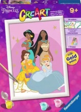 Ravensburger 23726 CreArt Serie D: Le Principesse Disney Dipingere Gioco Educativo 7+