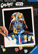 Ravensburger 23731 CreArt Dipingere con i Numeri Star Wars-Darth Vader 12+ Anni