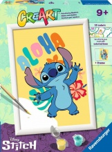 Ravensburger 23769 CreArt Serie D: Aloha Stitch Kit Pittura Gioco Educativo 9+