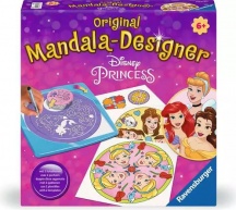 Ravensburger 23847 Designer Disney Princess Disegno con Stencil Mandala Colorati 6+
