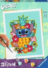 Ravensburger 23933 CreArt Disney Stitch Dipingere con i Numeri Kit Pittura 14+ Anni