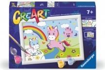 Ravensburger 23937 CreArt Serie E: Unicorni Inclusa Gioco Educativo 7+ Anni