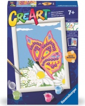 Ravensburger 23938 CreArt Serie E: Farfalla Scintillante Dipingere Gioco Educativo 7+