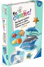 Ravensburger 25535 Be Creative Midi Creazioni in Gesso Delfini Gioco Educativo 7+