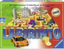 Ravensburger 26793 Labyrinth Italia Gioco da Tavolo per Bambini da 7+ Anni