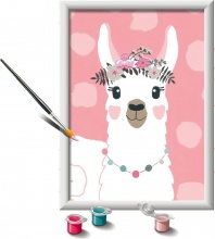 Ravensburger 28934 CreArt No Drama Llama da Dipingere Gioco Creativo Per Bambini da 7+