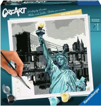 Ravensburger 28998 CreArt New York da Dipingere Gioco Creativo Per Bambini da 14+ Anni