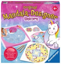 Ravensburger 29703 Mandala Designer Unicorno Gioco Creativo per Bambini da 6+ Anni